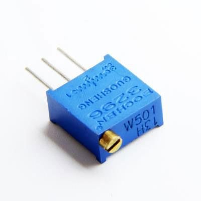 پتانسیومتر تریمر | خرید پتانسیومتر تریمر | پتانسیومتر | قیمت پتانسیومتر | مقاومت تریمر | مقاومت پتانسیومتر تریمر | 3296W-1-501LF